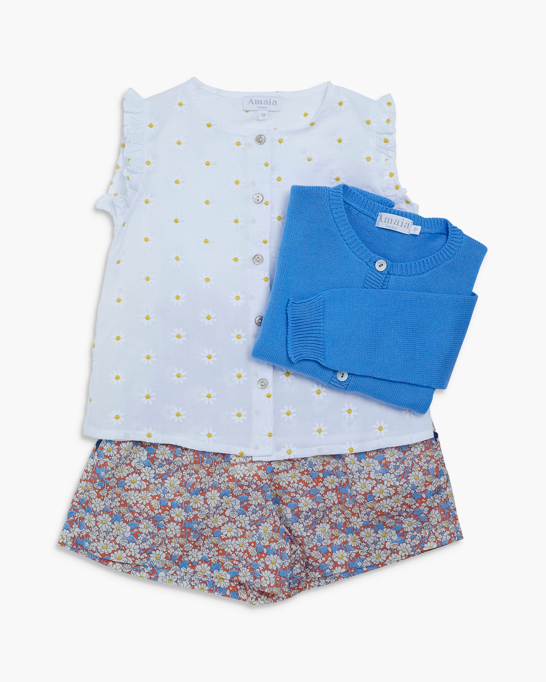 Noemie Top Daisy Embroidered