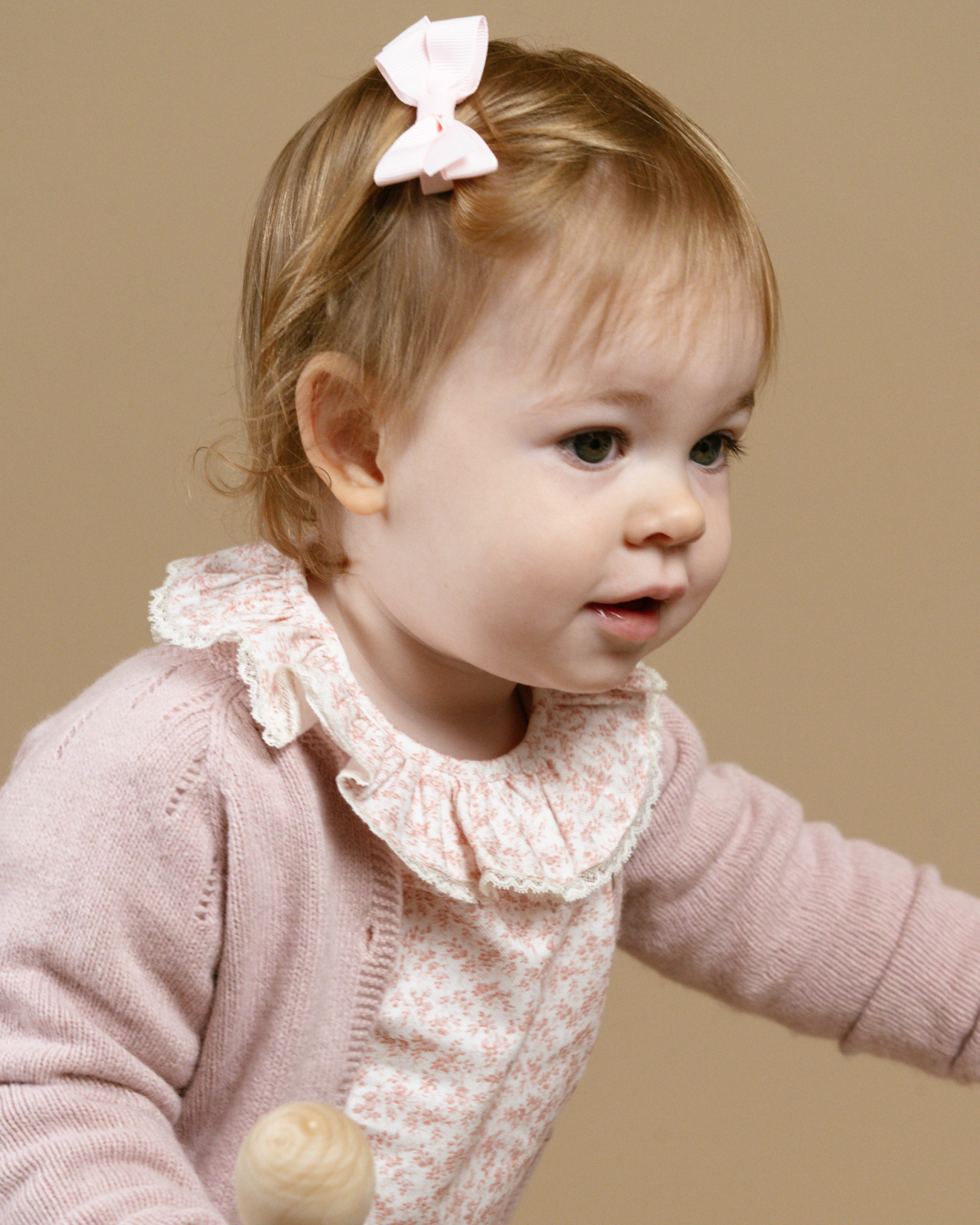 Amelia Baby Blouse Pink Minifloral