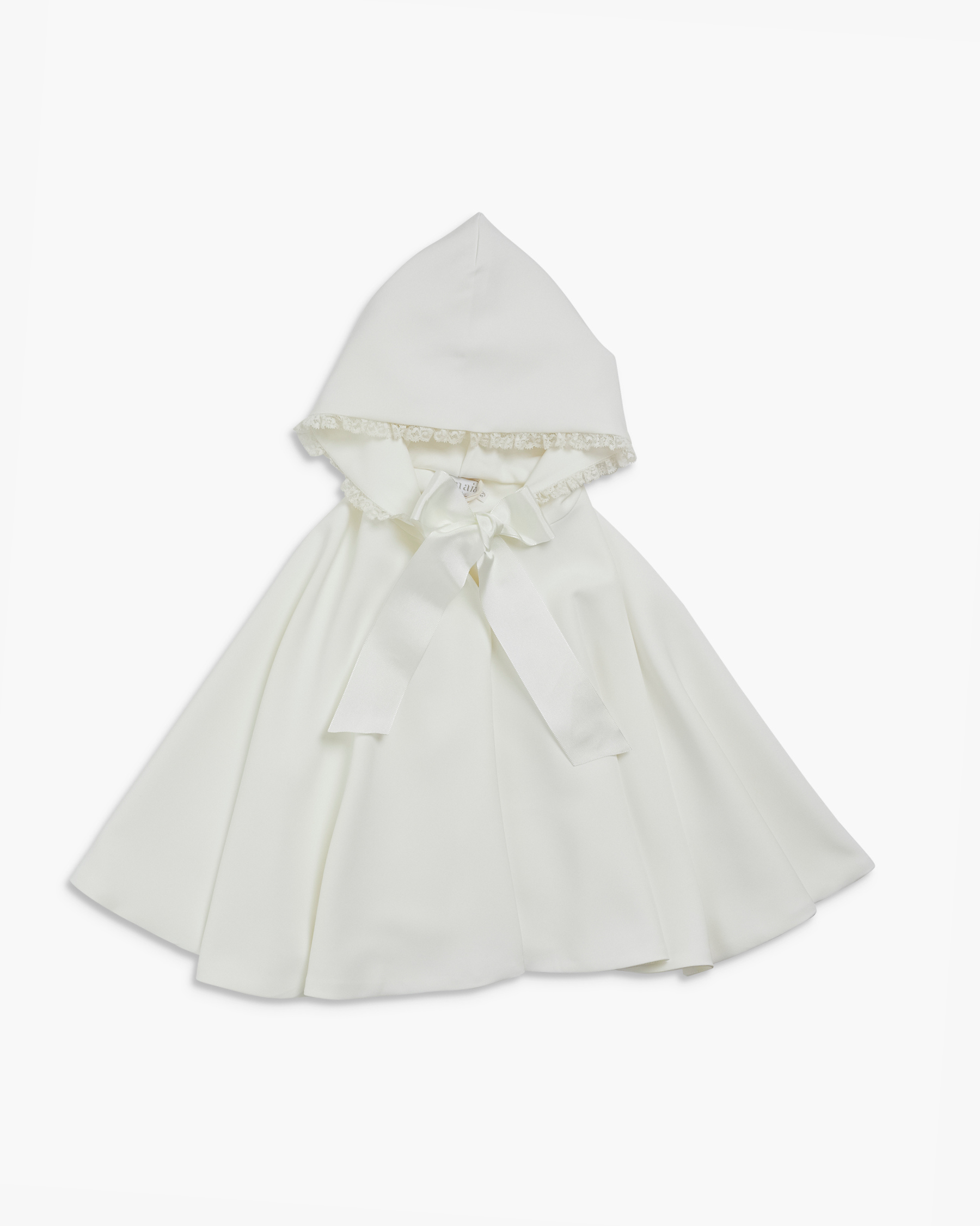 Crepe De Chine Cape Ivory