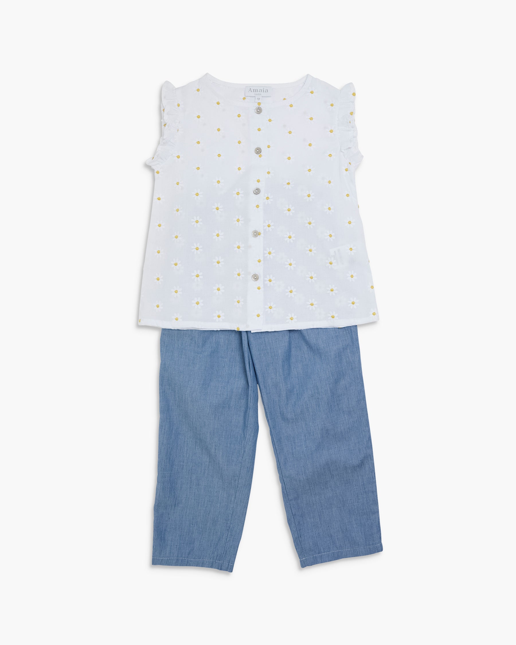Celeste Pants Chambray