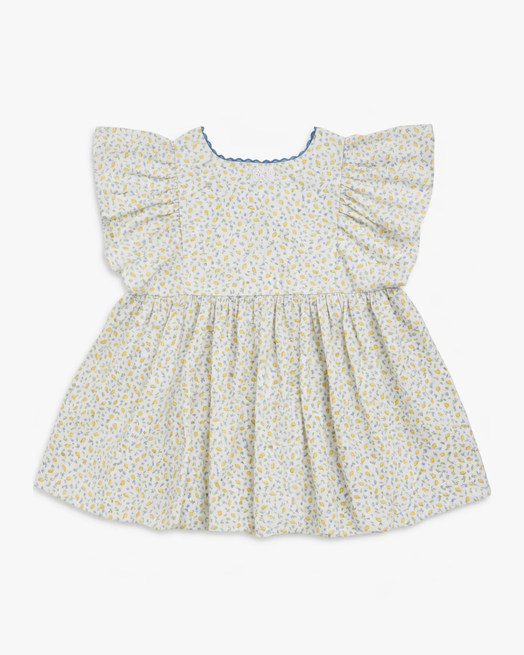 Clelia Top Lemon Print