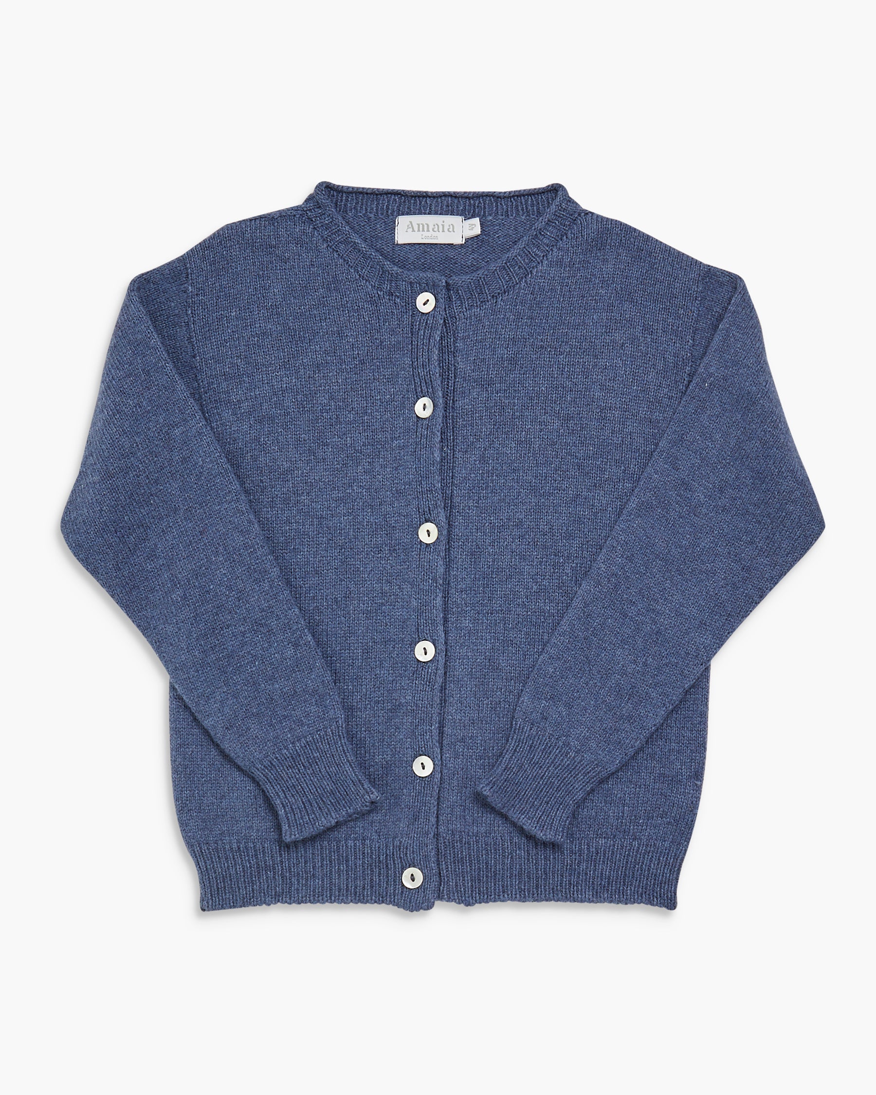Blue cardigan for girl