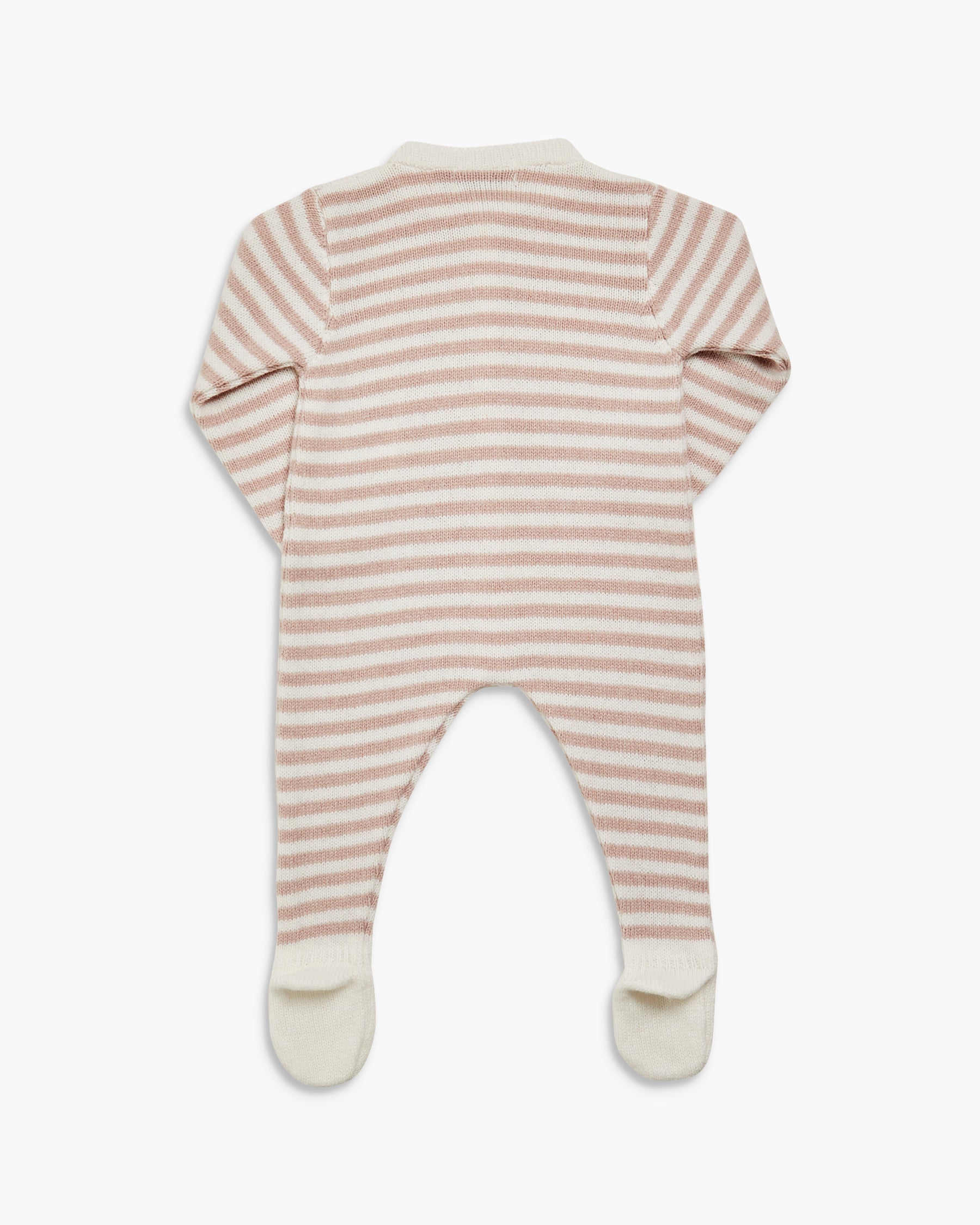 Dalton Romper Dusty Pink Stripe