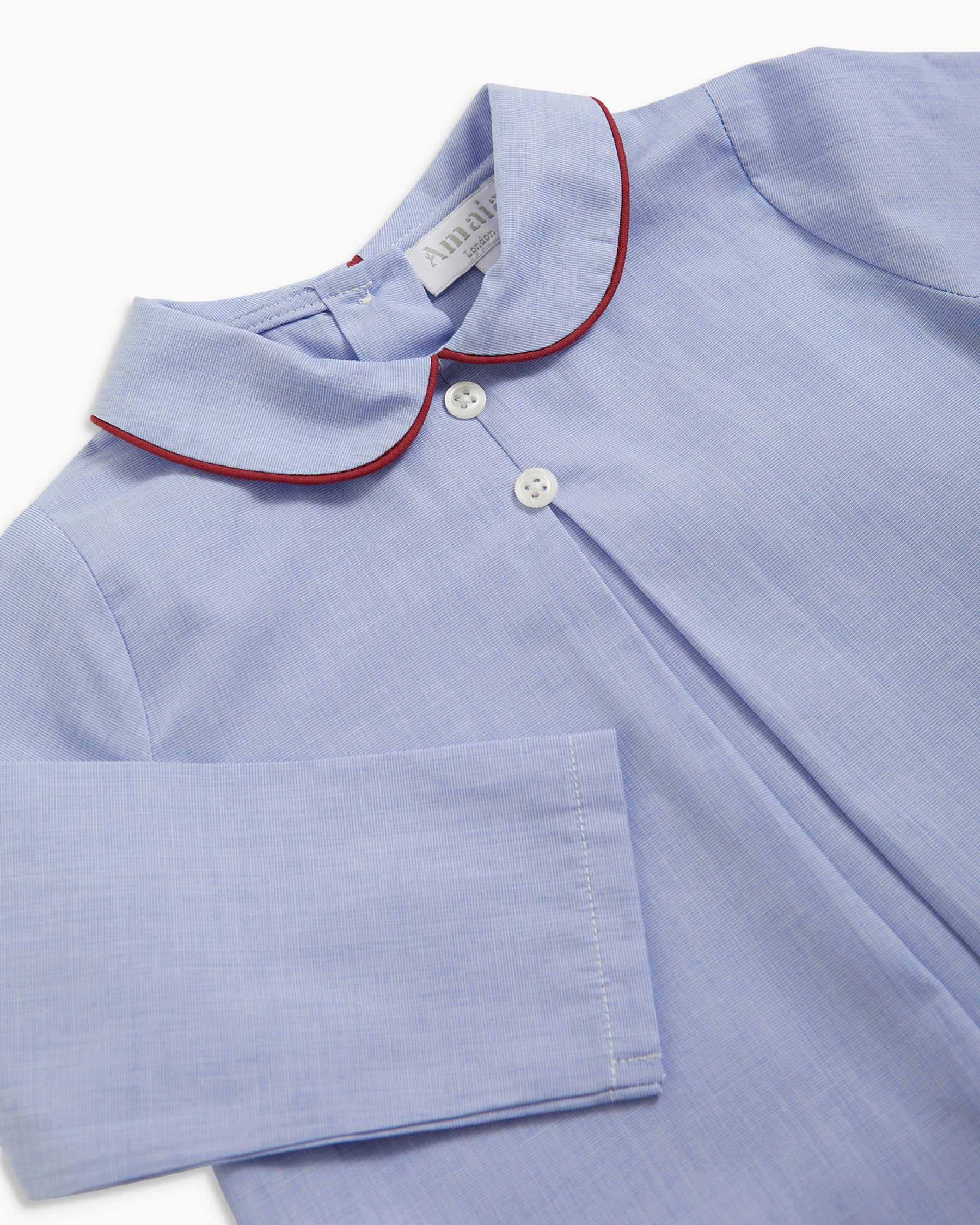 Darius Shirt Sky Blue Fil a Fil