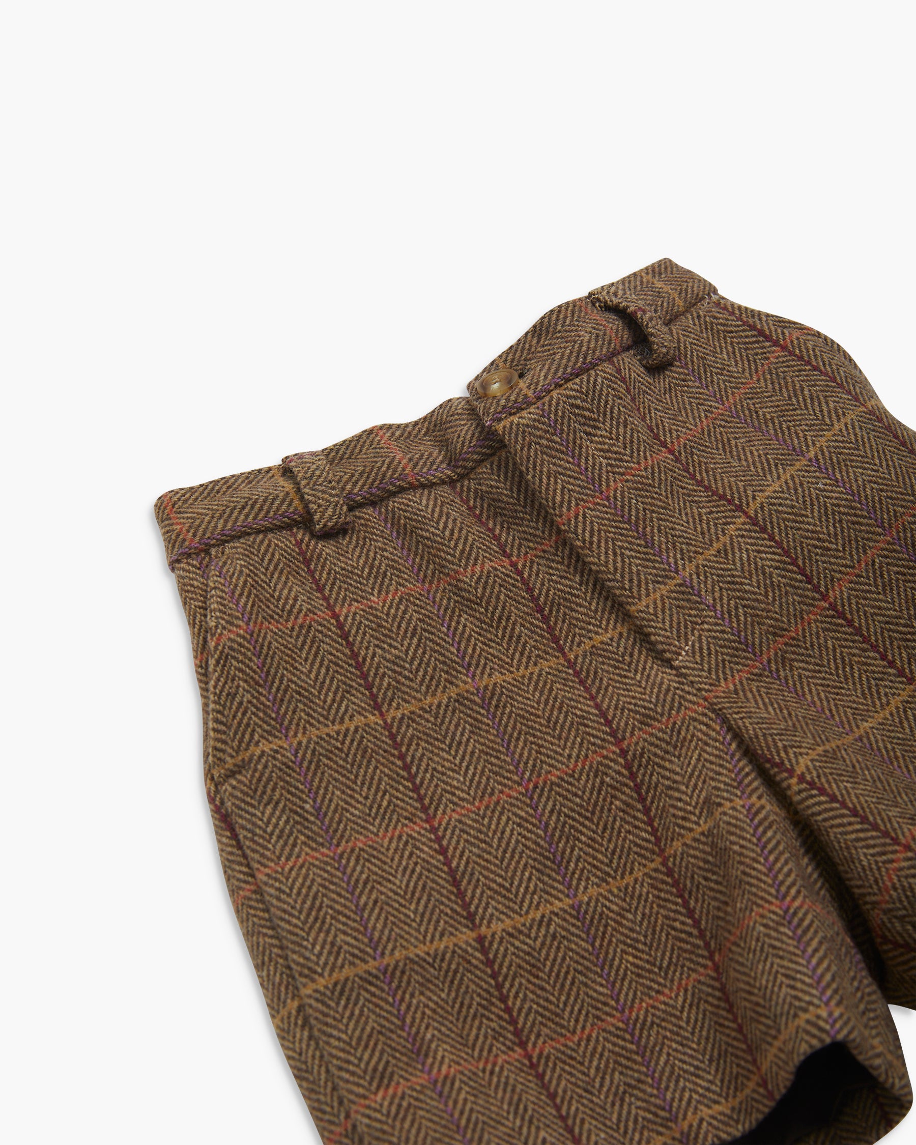 Gull Short Brown Tweed