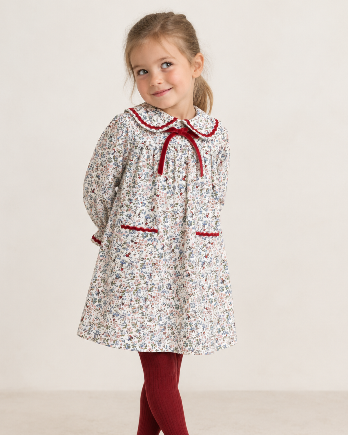 Leela Dress Multico Minifloral