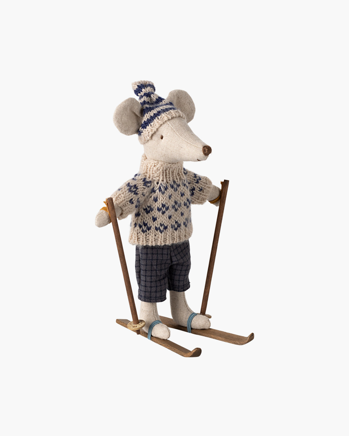 Winter Mouse With Ski Set, Dad