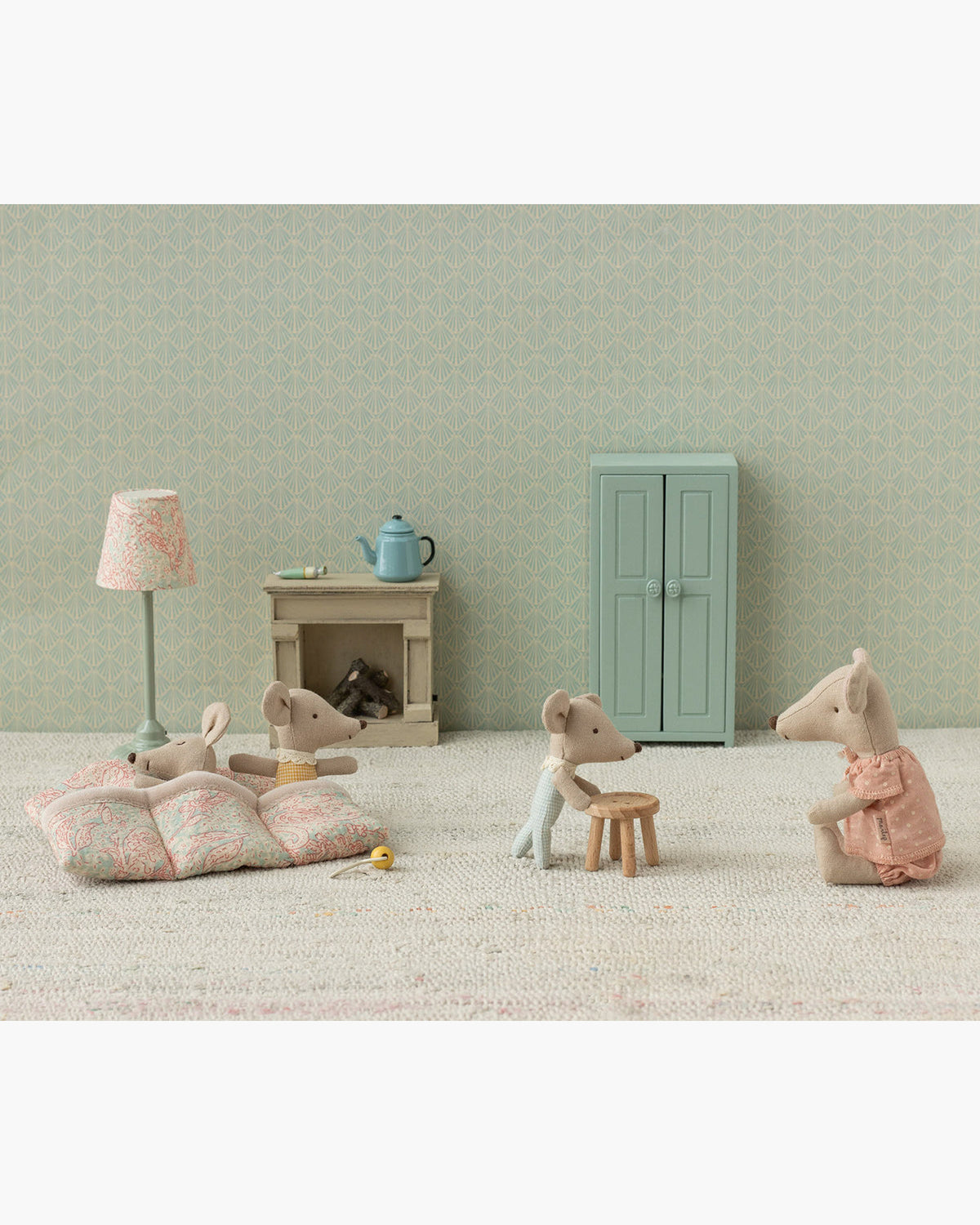 Triplets, Baby Mice in Matchbox - Checker