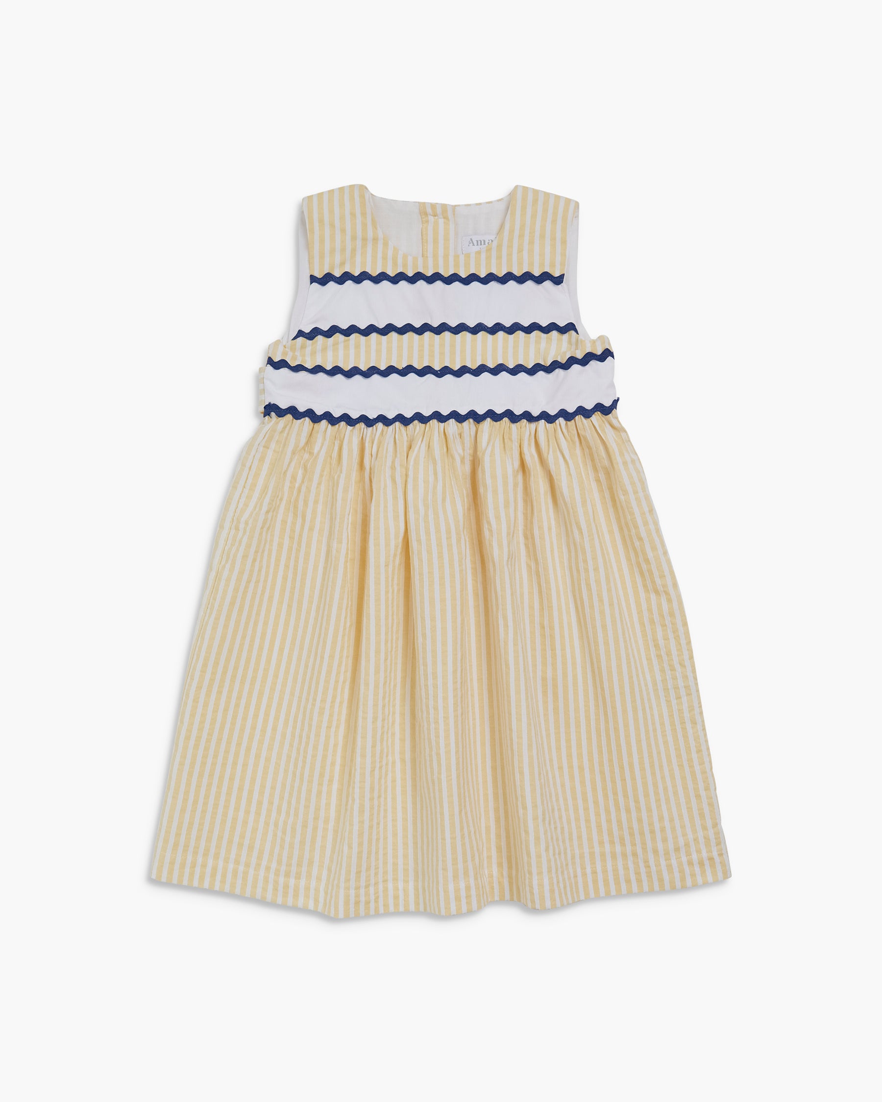 Yellow Stripe Dress 