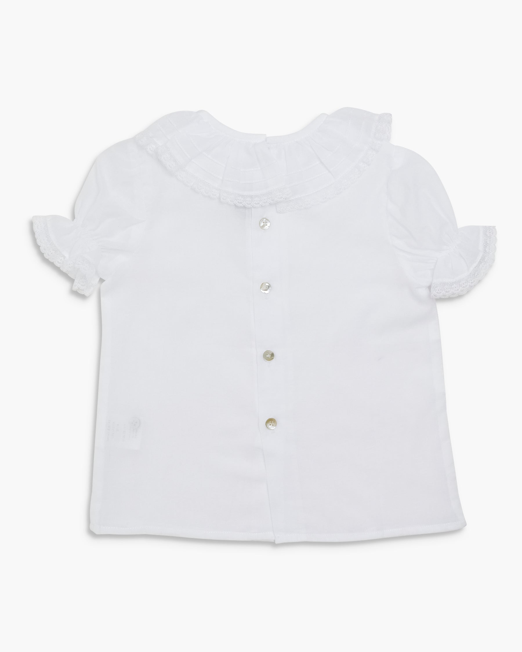 Montaigne Blouse White Voile