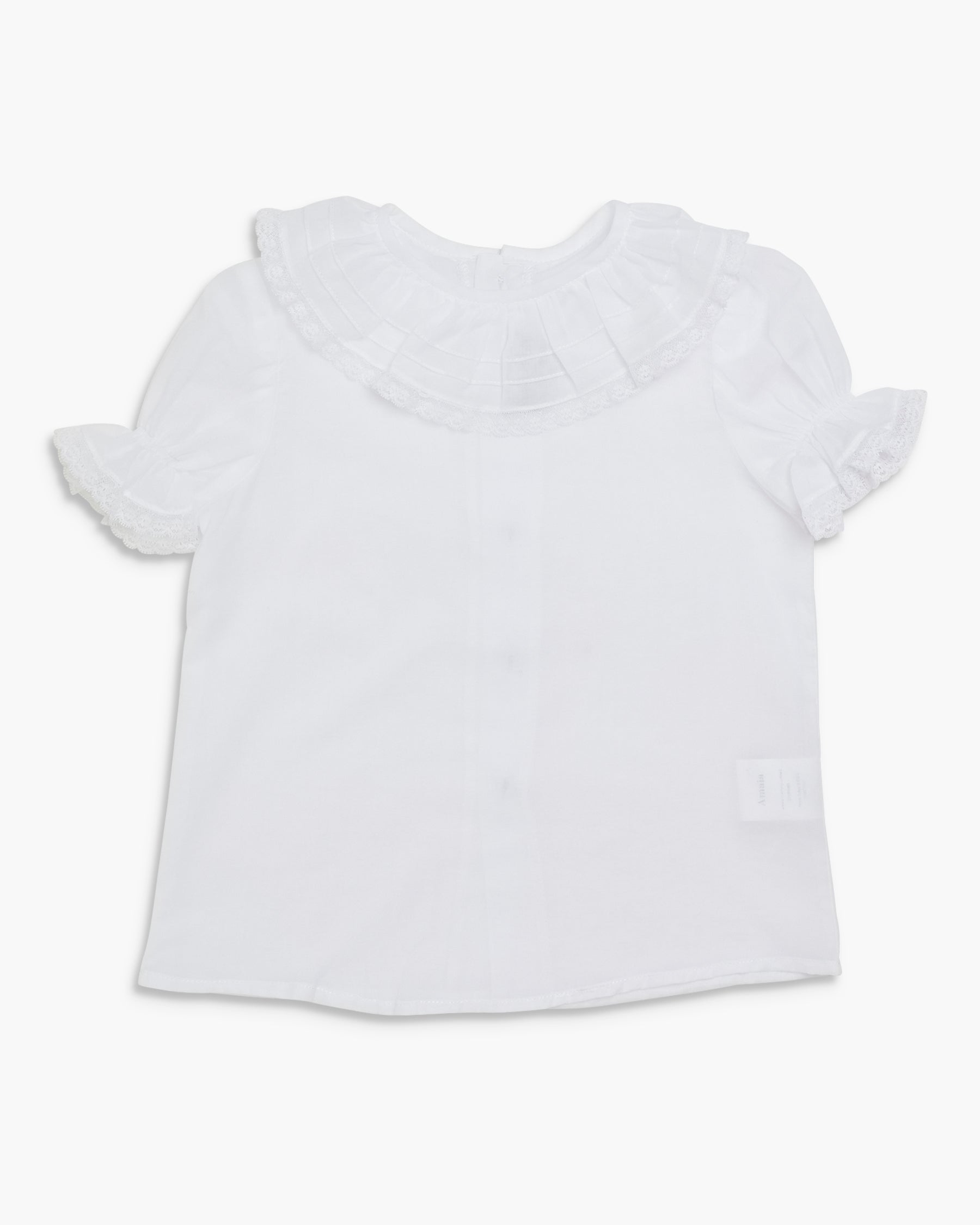 Montaigne Blouse White Voile