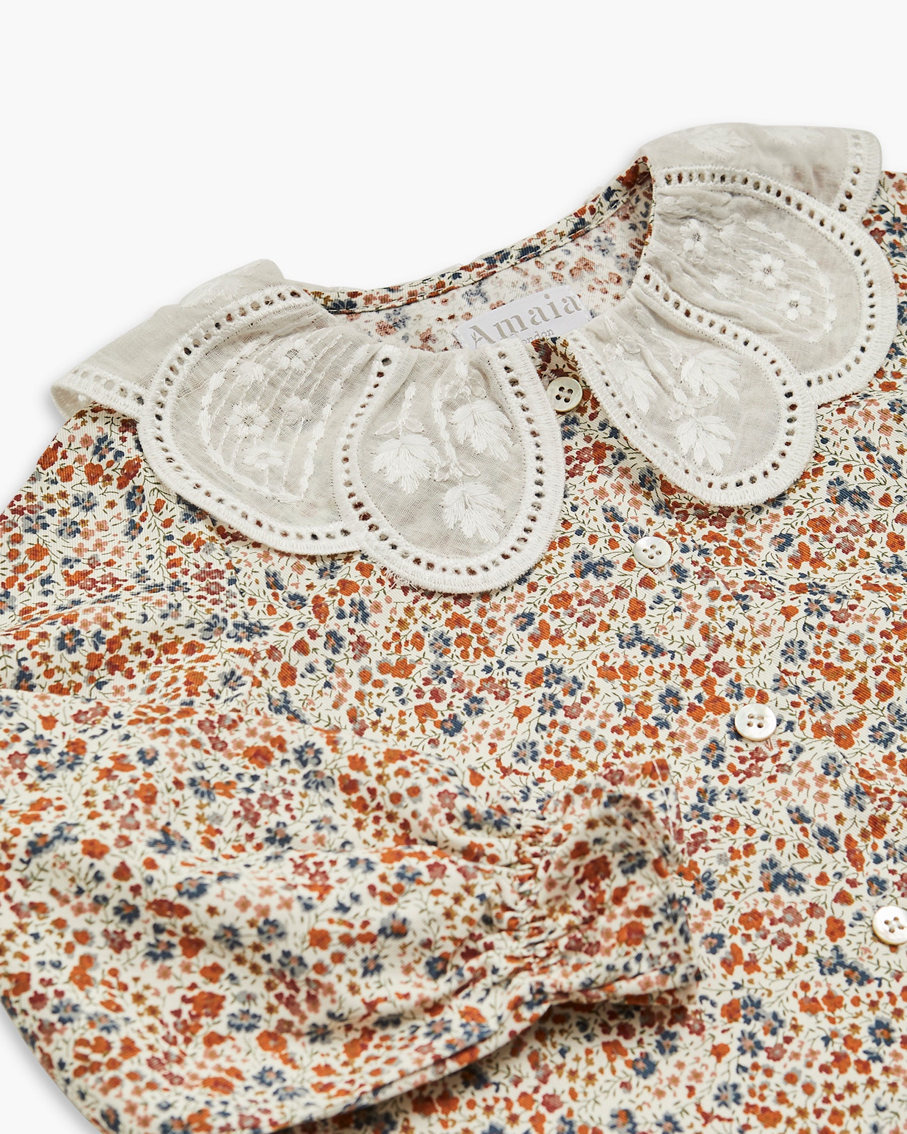 Nina Blouse brown liberty 