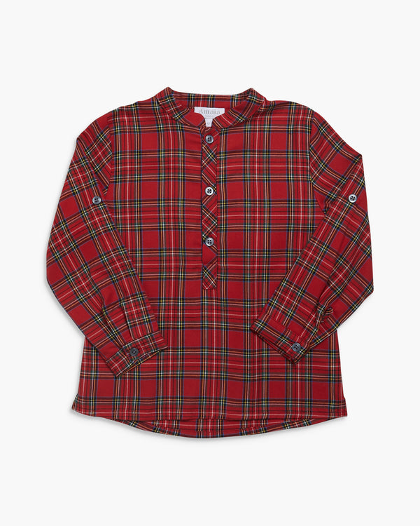 Pereprine Shirt Red Tartan