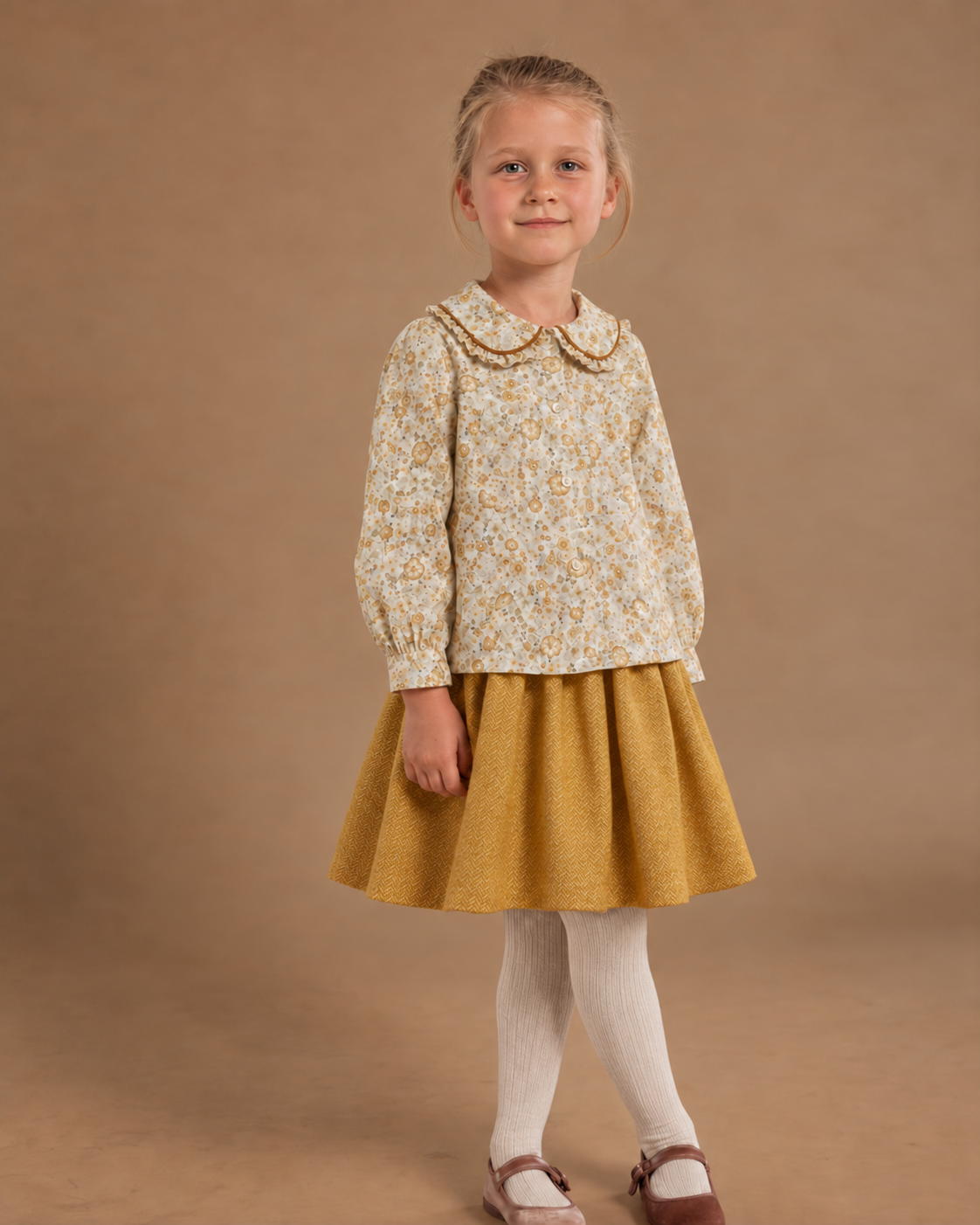 Pestana Skirt Mustard