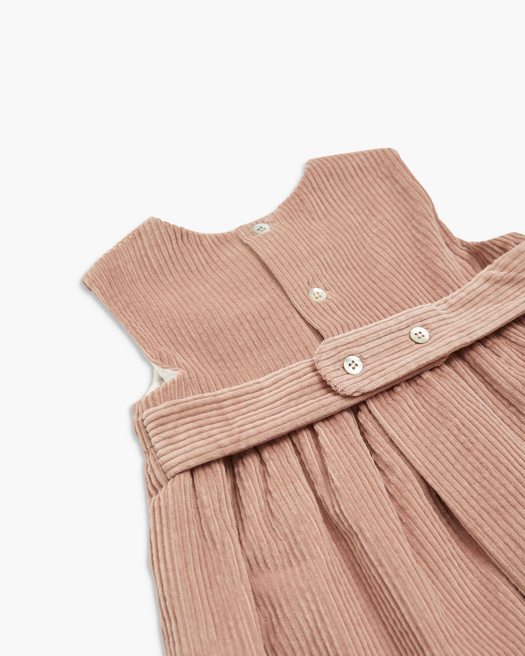 Pichi Dress Pink Corduroy