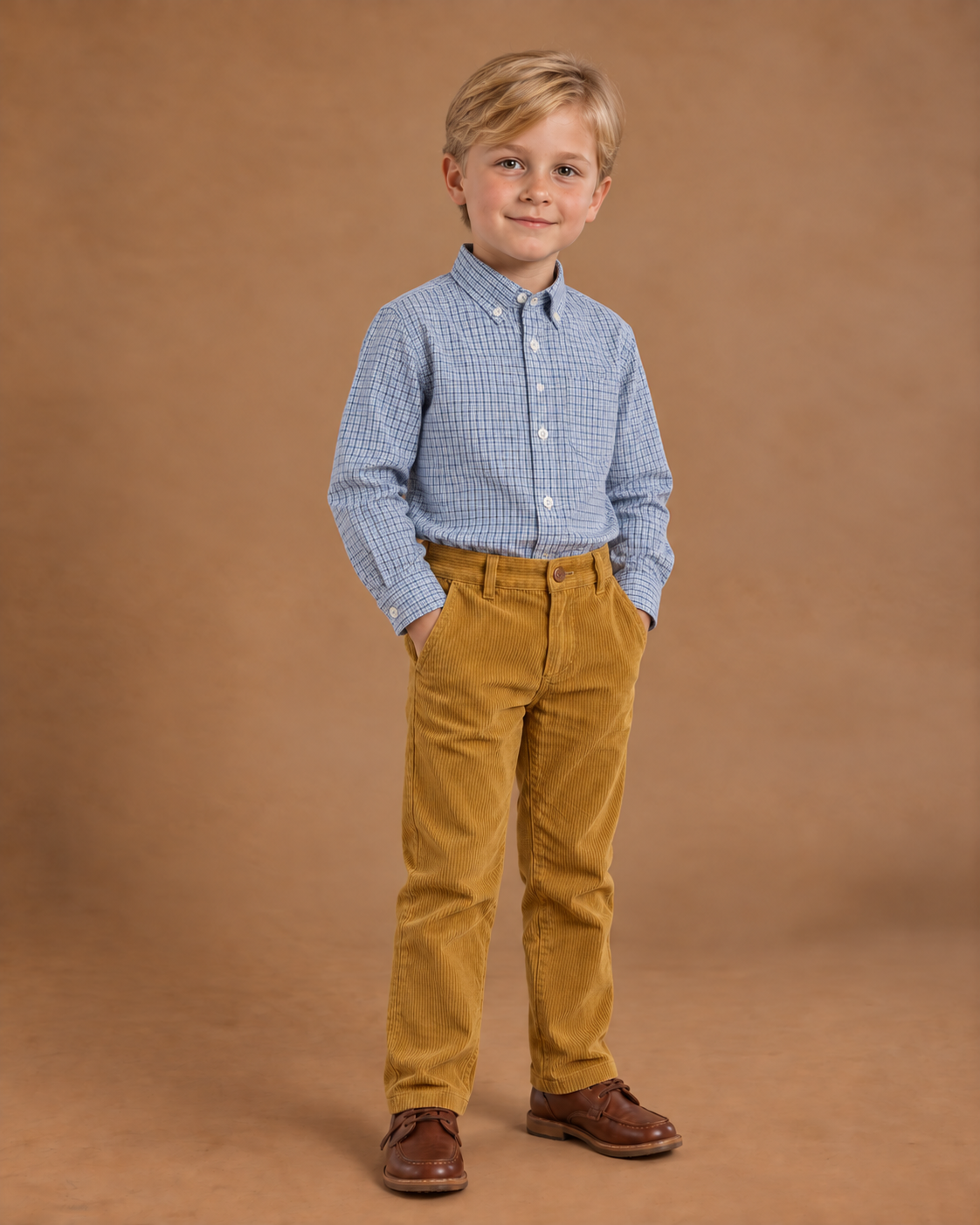 Theodore Pants Camel Corduroy