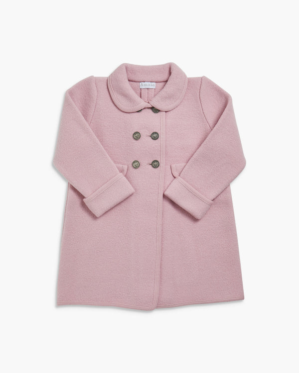 Razorbil - Girl Austrian wool Coat Pink