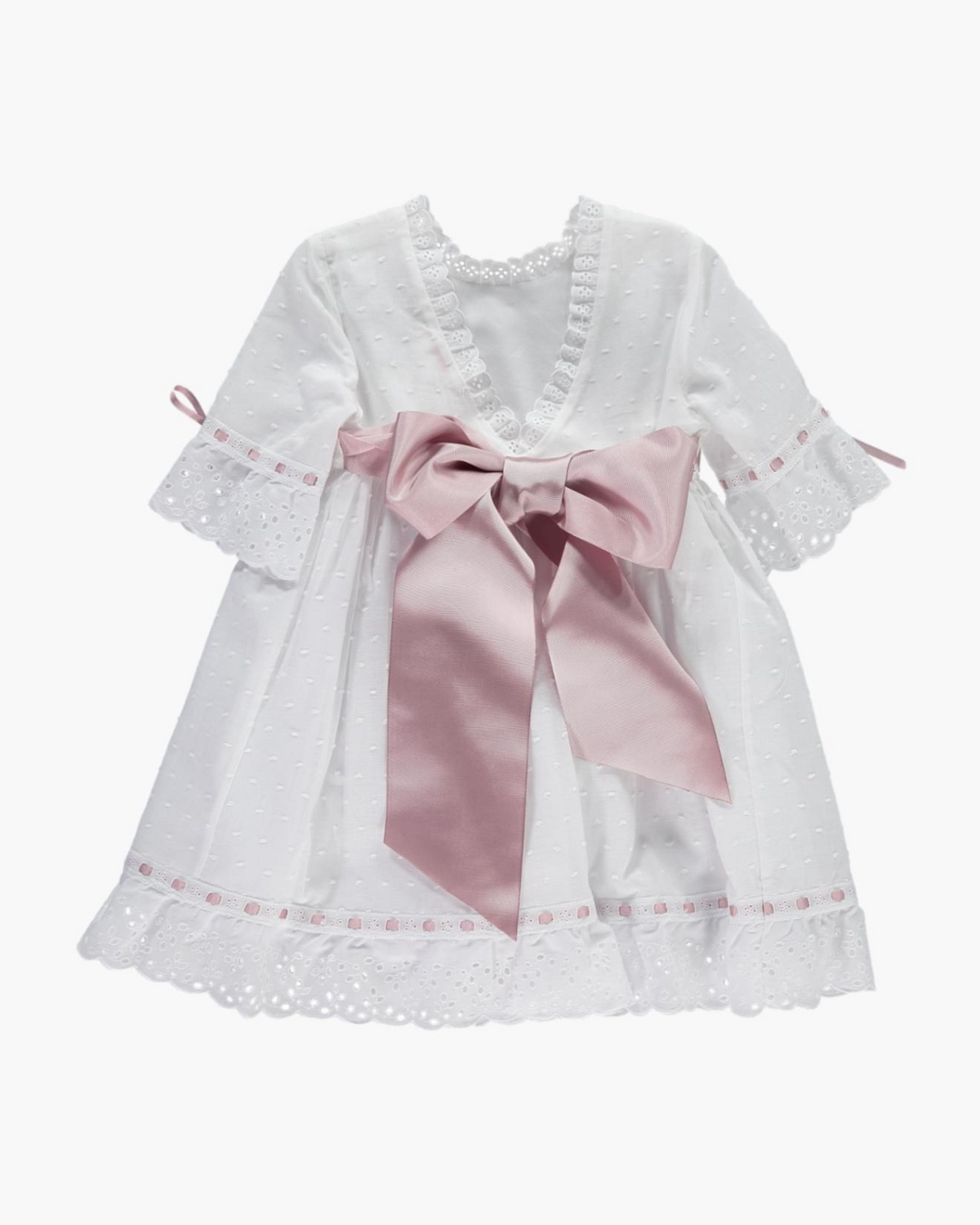 Riley Pink Dress - Timeless Classic for Girls | Amaia London