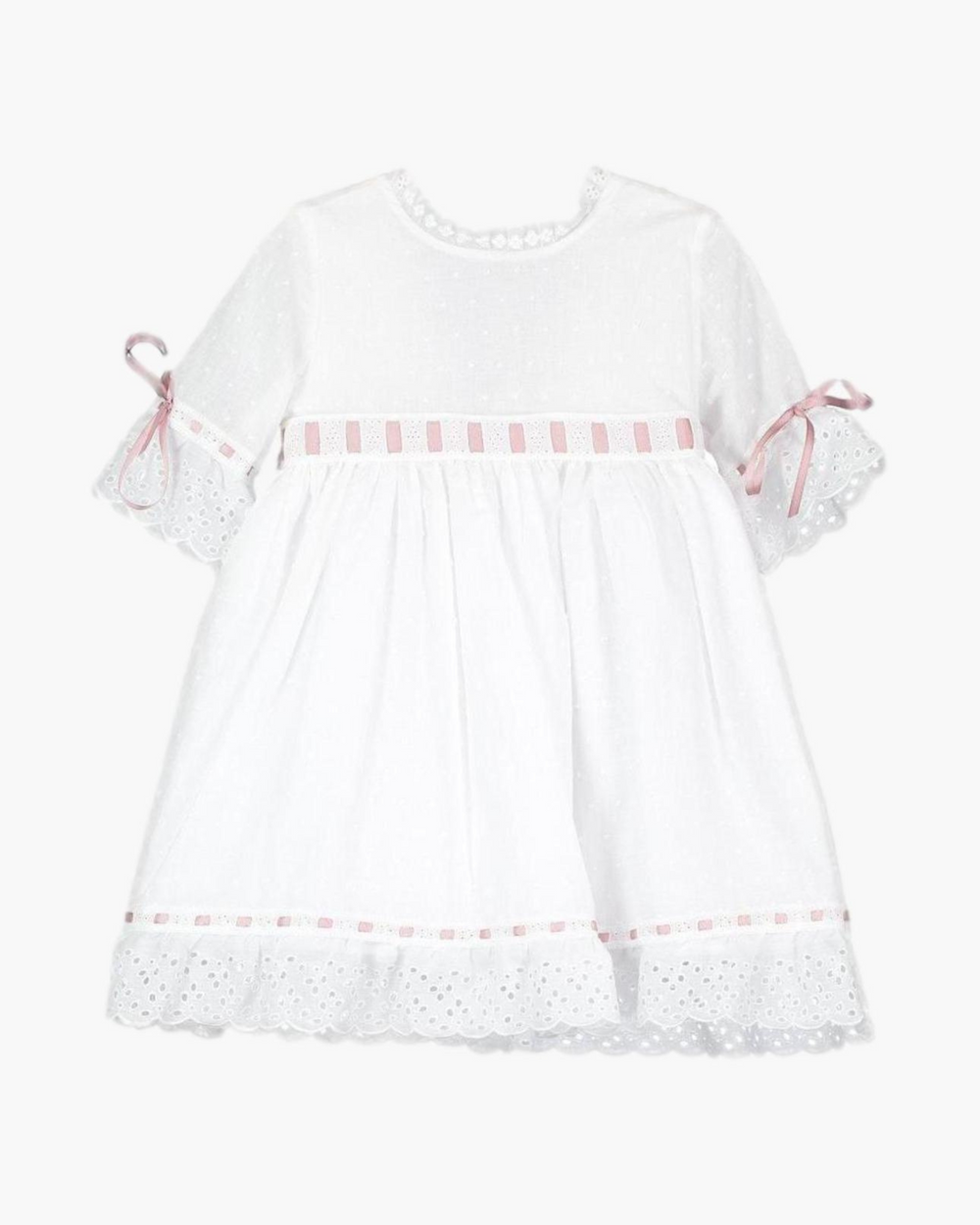 Riley Pink Dress - Timeless Classic for Girls | Amaia London