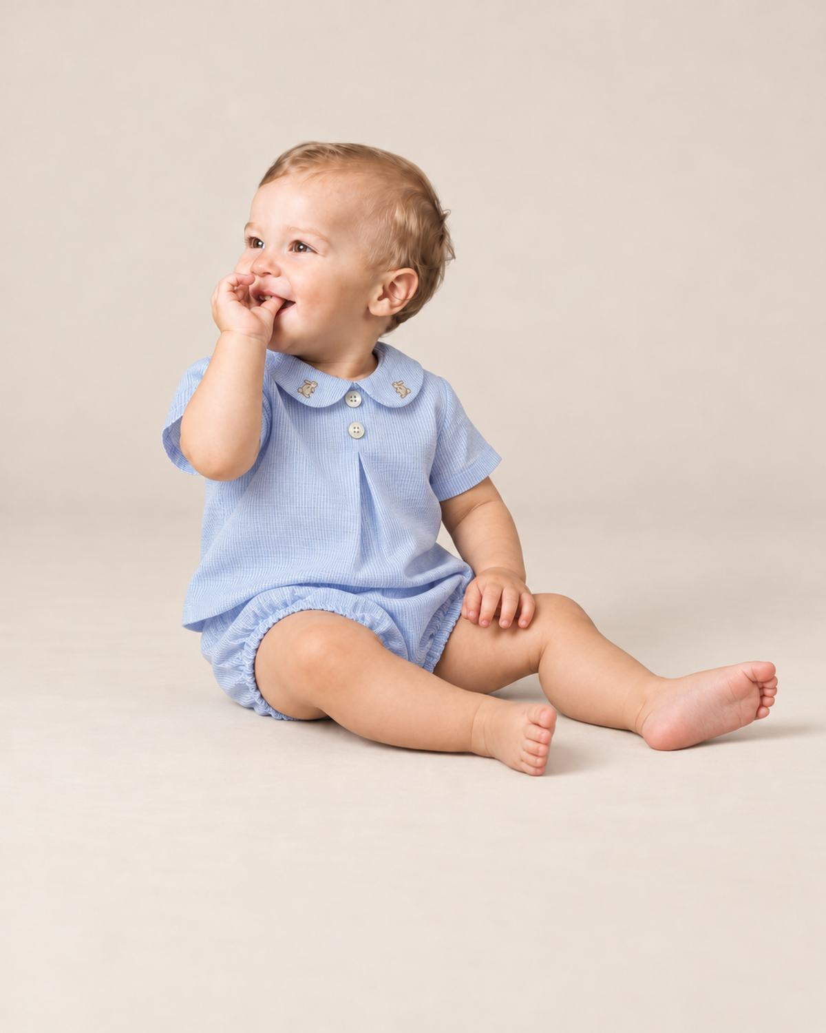 Tana Set Sky Blue Stripe