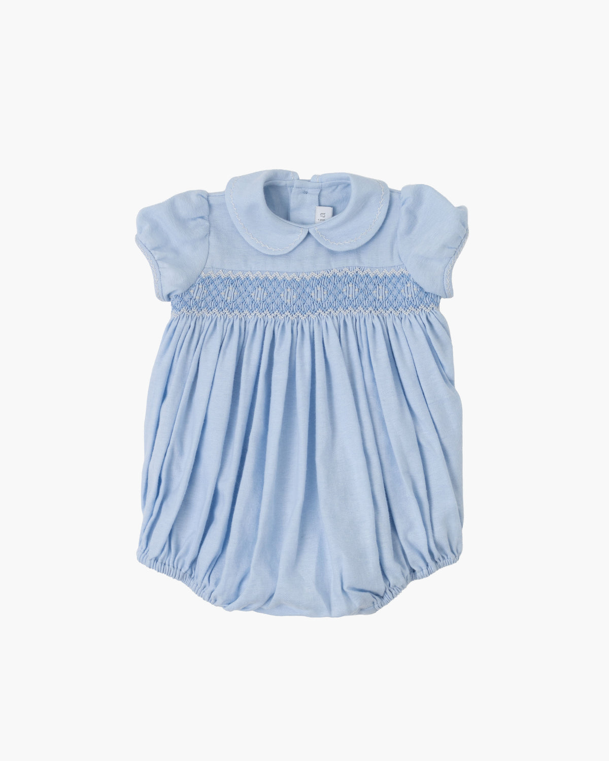 Tokyone Romper Blue Herringbone
