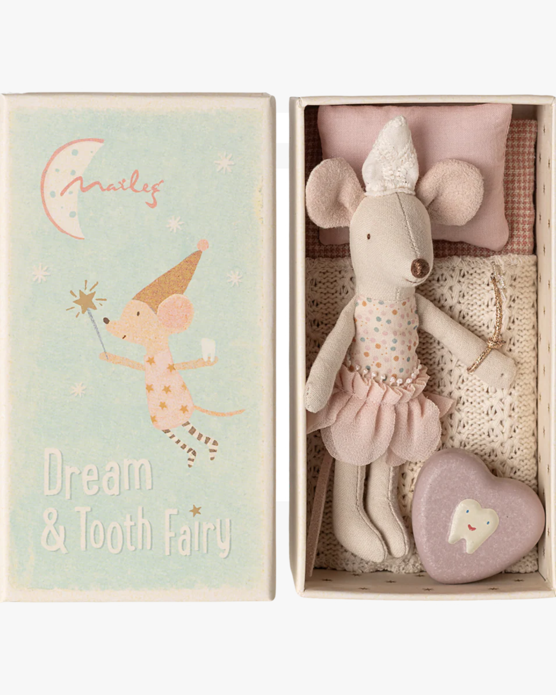 Tooth Fairy Mouse, Little Sister in Matchbox