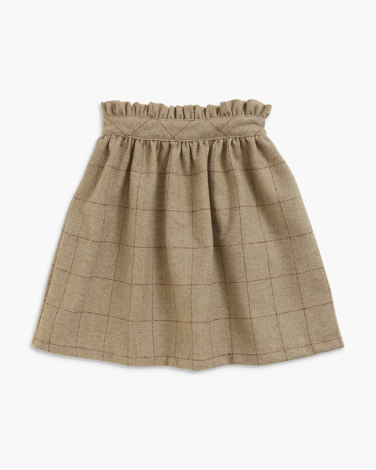 Viana Skirt Beige Tweed