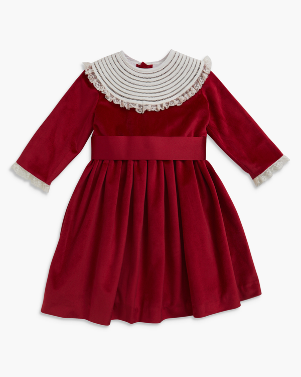 Victoria Dress Red Velvet