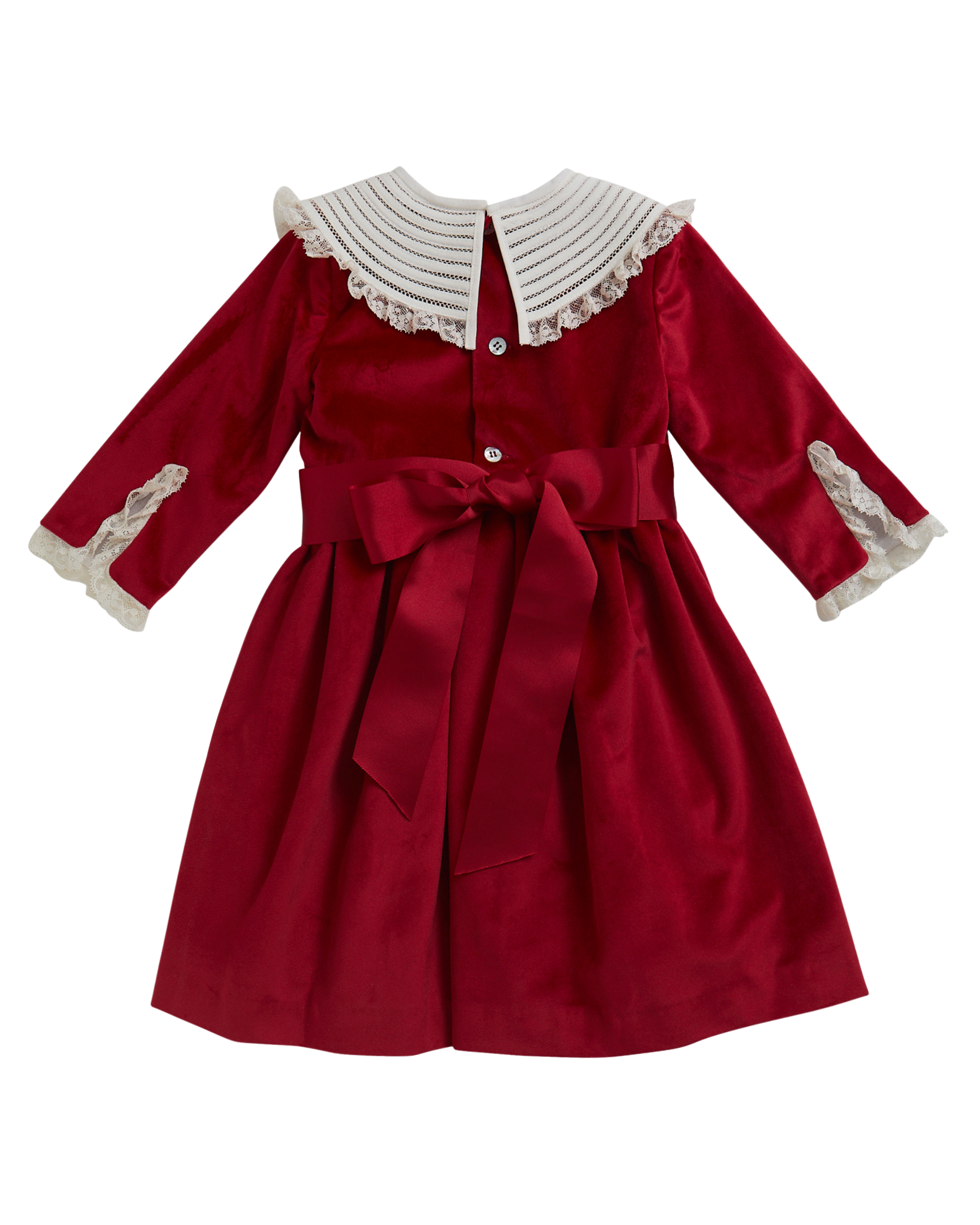 Victoria Dress Red Velvet