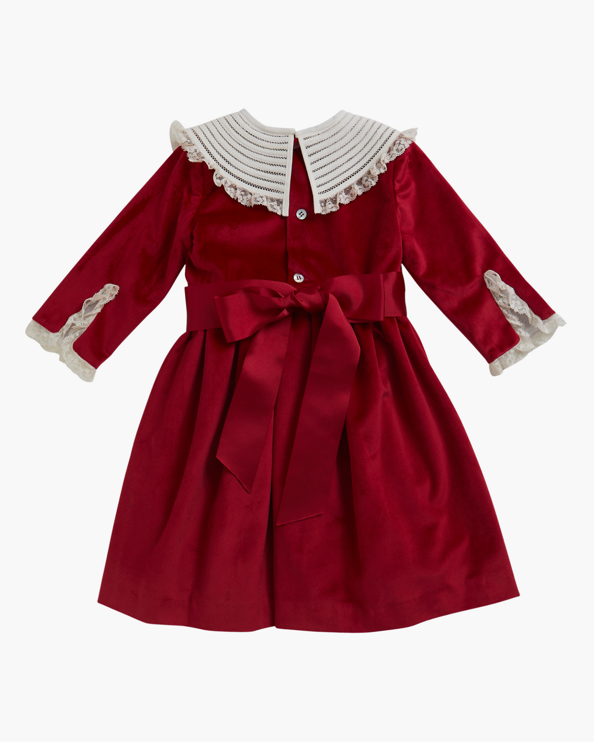 Victoria Dress Red Velvet