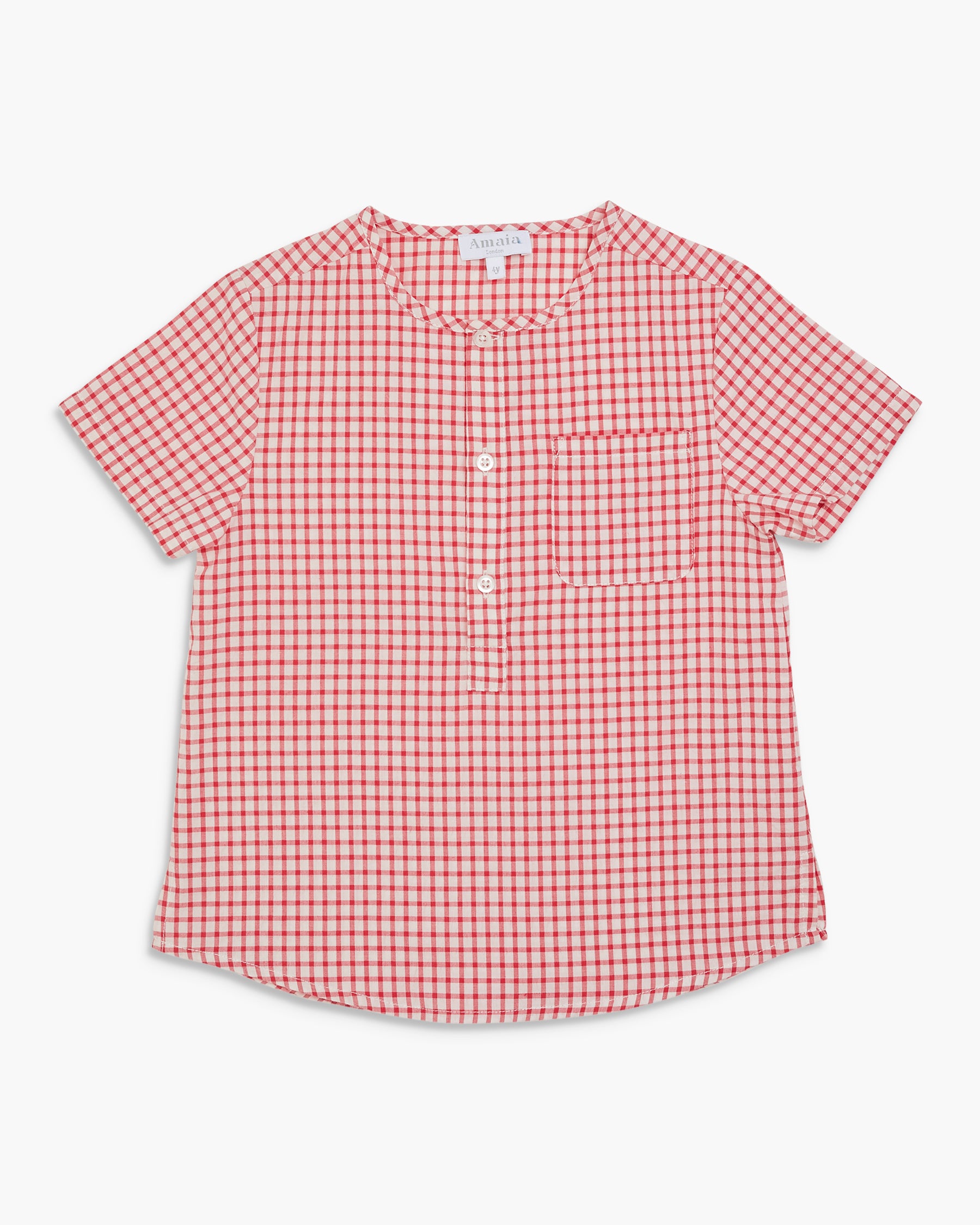 Victor Shirt Red Check