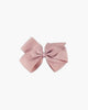 Large Hair Bow Dusty Pink