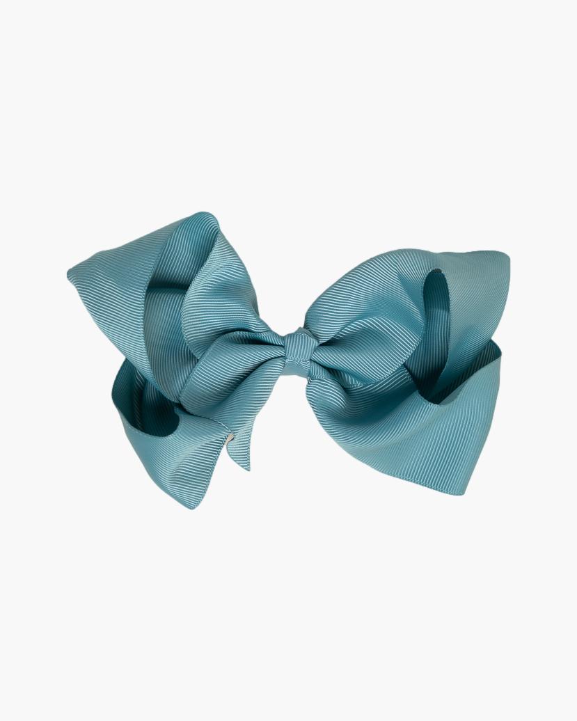 X-Large Hair Bow Nile Blue