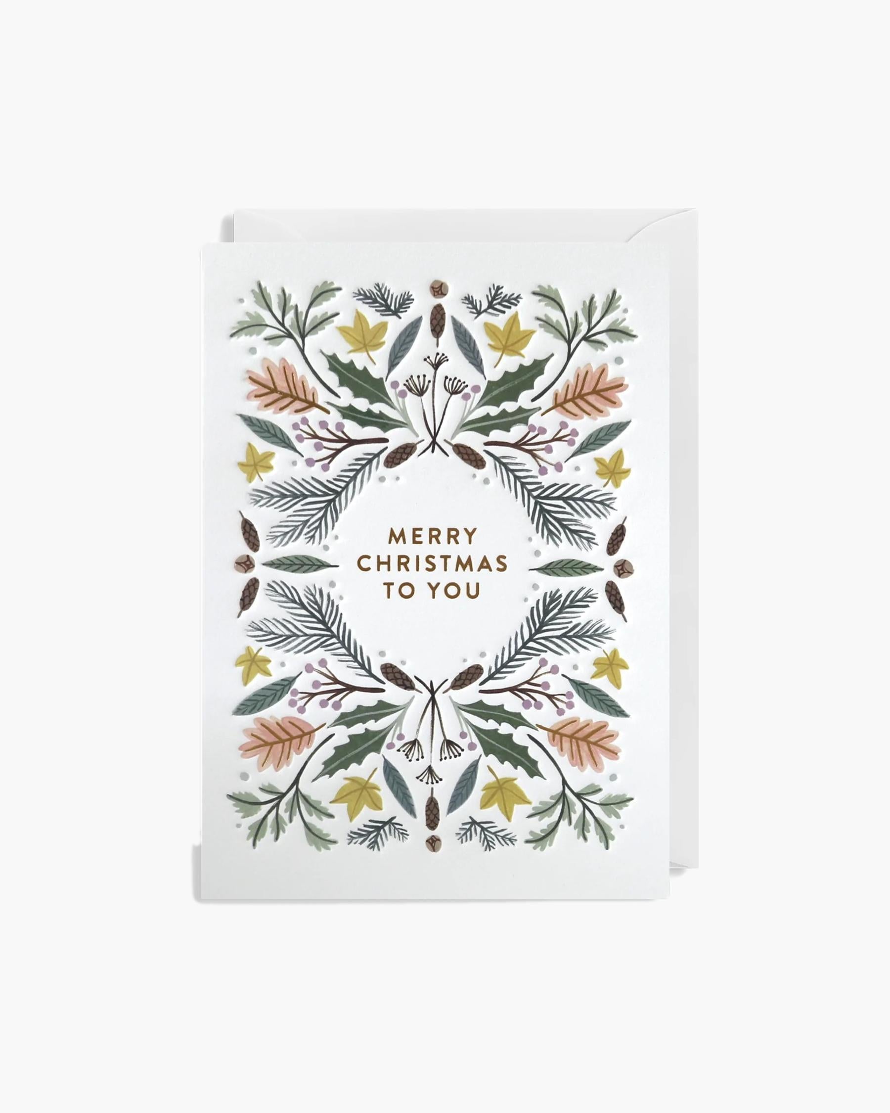 Merry Christmas To You - Christmas Card